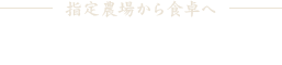 －指定農場から食卓へ－株式会社石井大一商店